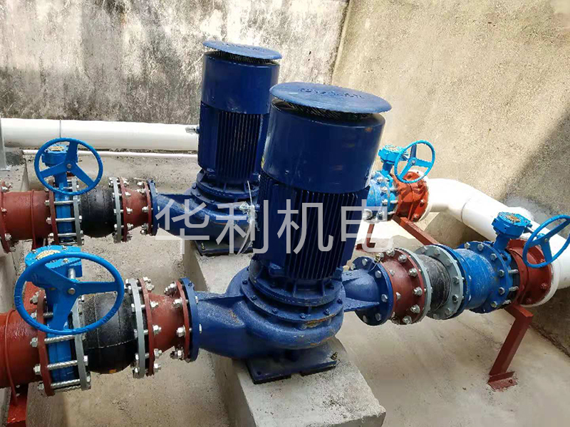 約克水冷柜機水泵安裝